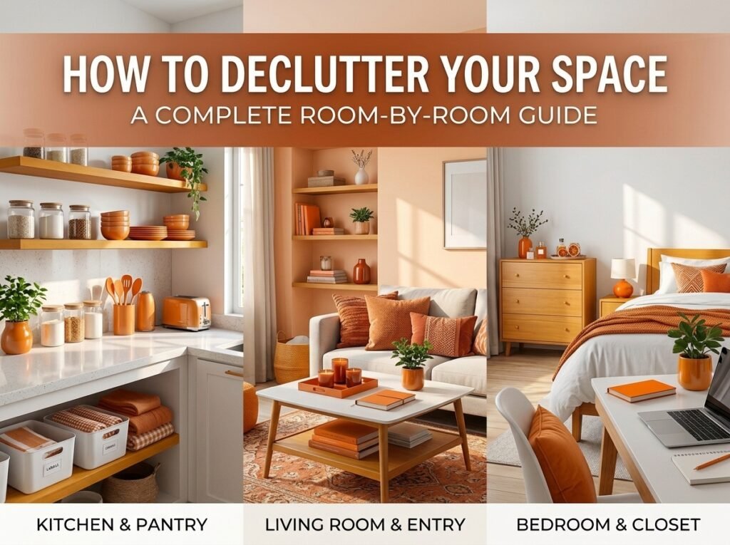 How to Declutter Your Space A Complete Room-by-Room Guide