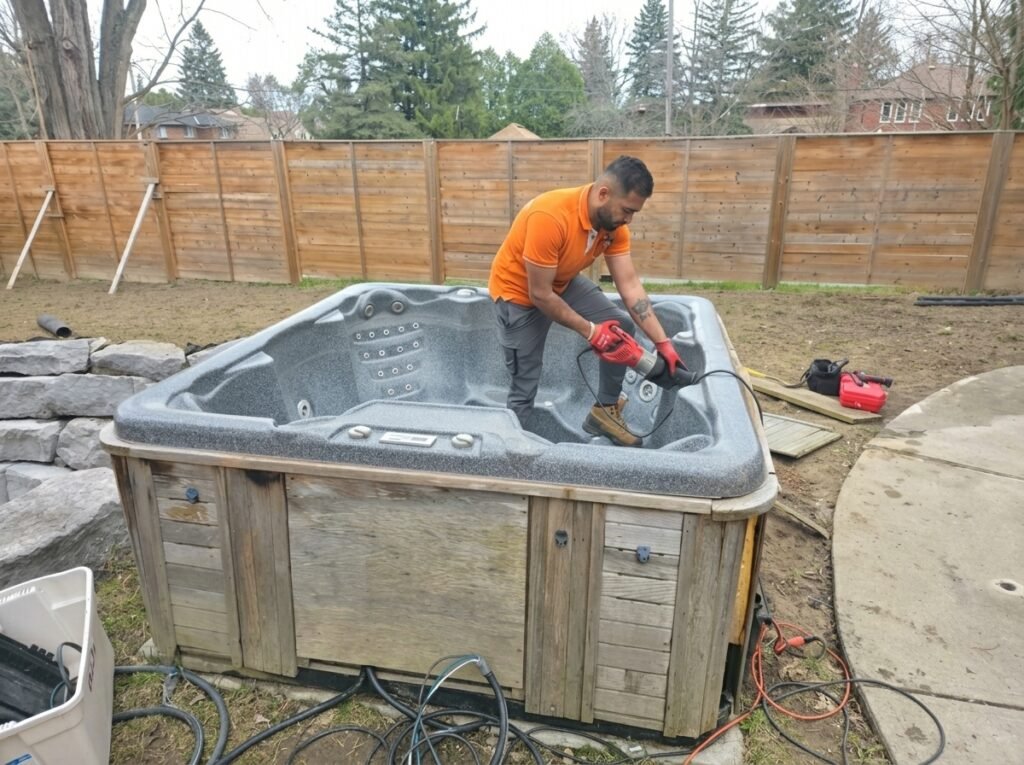 Hot Tub Removal Services in Mississauga