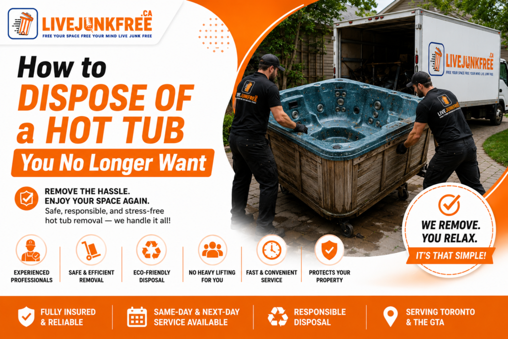 How to Dispose of a Hot Tub You No Longer Want