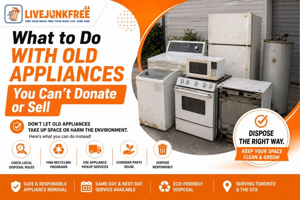 What to Do With Old Appliances