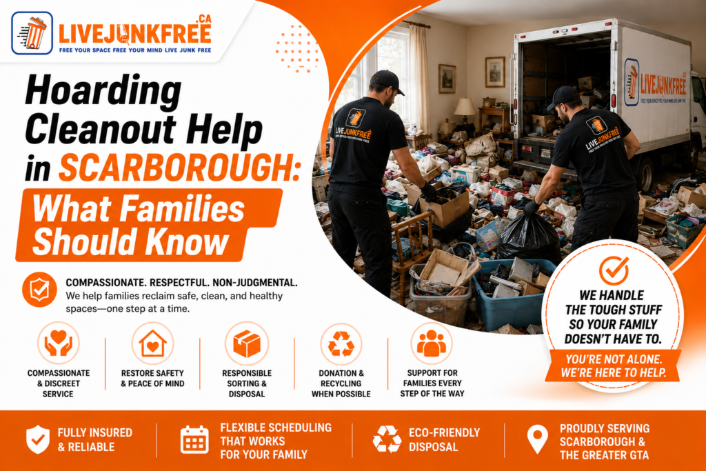 Hoarding Cleanout Help in Scarborough: What Families Should Know