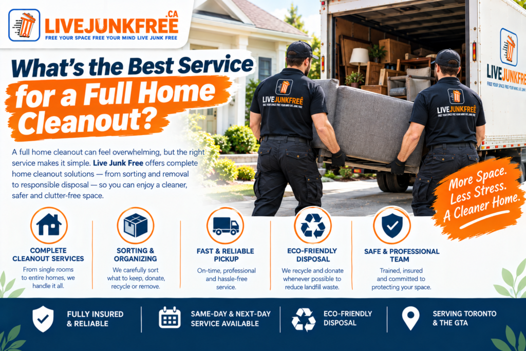 What’s the Best Service for a Full Home Cleanout