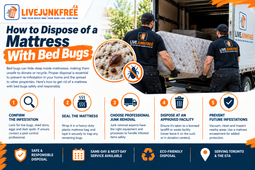 How to Dispose of a Mattress With Bed Bugs Safely