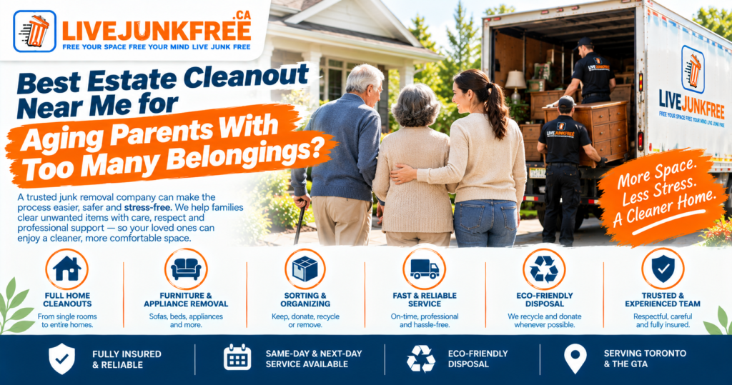 Best Estate Cleanout Near Me for Aging Parents With Too Many Belongings