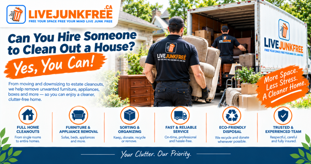 Can You Hire Someone to Clean Out a House